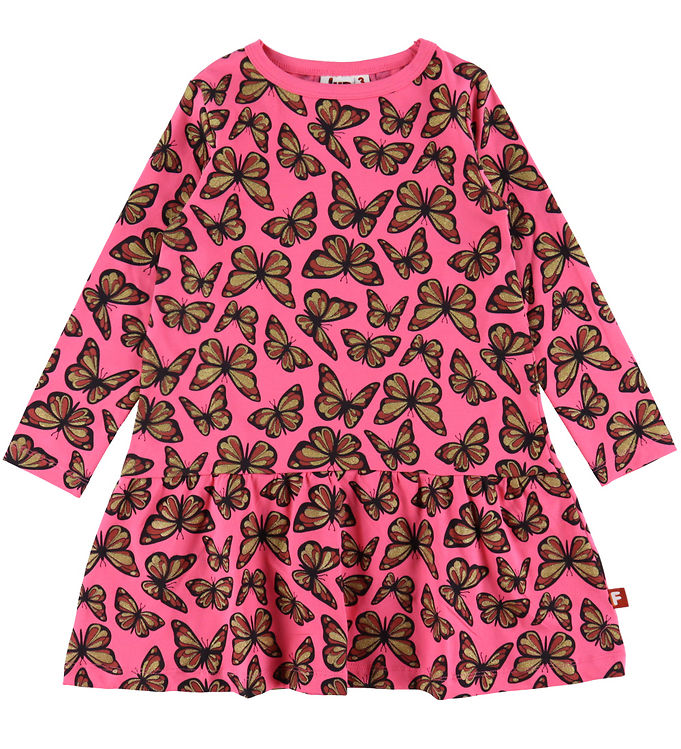 DYR-Cph Kjole - Dyrzanzi - Dk Brick Flutter