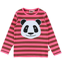 DYR-Cph Bluse - Dyrroar - Dk Brick/Spicy Pink Panda DYR-Cph Bluse - Dyrroar - Dk Brick/Spicy Pink Panda