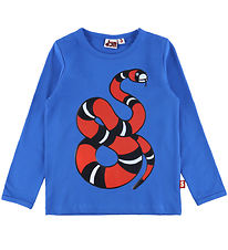 DYR-Cph Bluse - Dyrroar - Bright Blue Slange DYR-Cph Bluse - Dyrroar - Bright Blue Slange