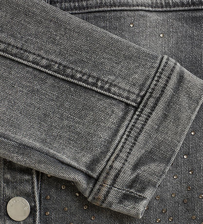 Creamie Denimjakke - Light Grey Denim