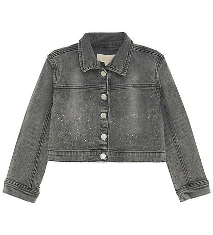 Creamie Denimjakke - Light Grey Denim