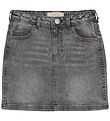 Creamie Nederdel - Light Grey Denim Creamie Nederdel - Light Grey Denim