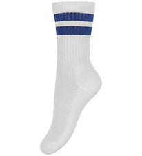 MP Strømper - Rib - Andy - True Blue MP Strømper - Rib - Andy - True Blue