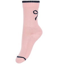 MP Strømper - Rib - Maren - Silver Pink MP Strømper - Rib - Maren - Silver Pink