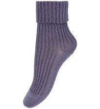 MP Strømper - Rib - Lavender Dust MP Strømper - Rib - Lavender Dust