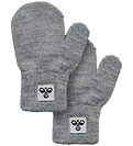 Hummel Mittens - 2-Pack - Knitted - HmlMini - Grey Melange