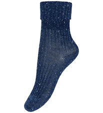 MP Strømper - Viskose/Bambus - Meili - Dark Denim Melange MP Strømper - Viskose/Bambus - Meili - Dark Denim Melange