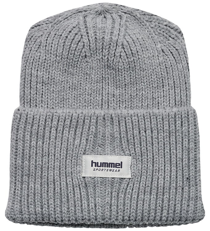 Hummel Hue - Strik - Rib - HmlJr - Gråmeleret