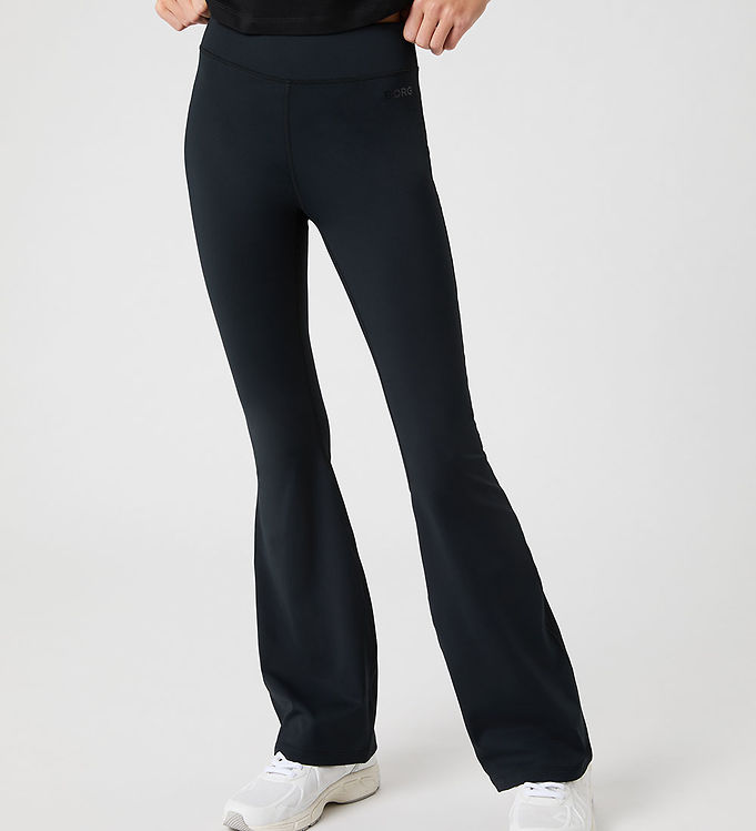 Björn Borg Borg Flare Leggings Sort, 146-152