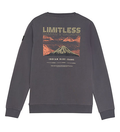 Indian Blue Jeans Bluse - Thunderstorm m. Print Indian Blue Jeans Bluse - Thunderstorm m. Print