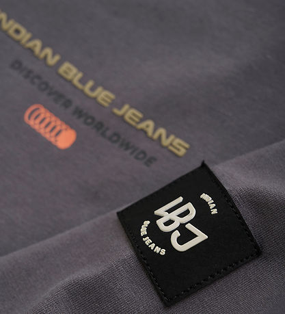 Indian Blue Jeans Bluse - Thunderstorm m. Print Indian Blue Jeans Bluse - Thunderstorm m. Print