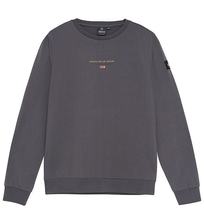 Indian Blue Jeans Bluse - Thunderstorm m. Print