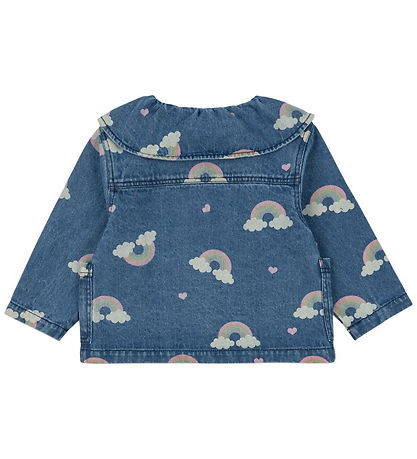 Konges Sløjd Denimjakke - Denim - Magot - Rainbow
