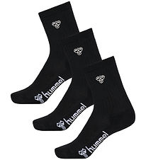 Hummel Strømper - HmlJR - 3-pak - Sort Hummel Strømper - HmlJR - 3-pak - Sort