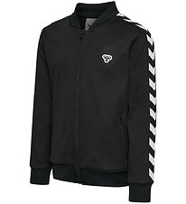 Hummel Cardigan - HmlJR - Sort m. Logo Hummel Cardigan - HmlJR - Sort m. Logo