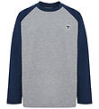 Hummel Bluse - HmlJR - Dress Blues m. Logo Hummel Bluse - HmlJR - Dress Blues m. Logo