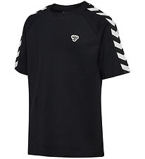 Hummel T-shirt - HmlJR Archive - Sort m. Logo Hummel T-shirt - HmlJR Archive - Sort m. Logo
