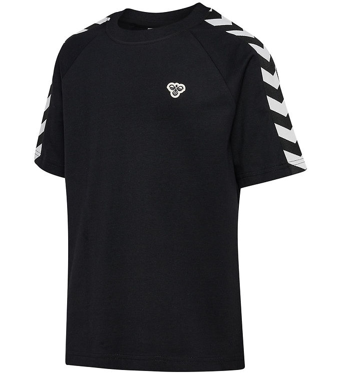 Hummel T-shirt - HmlJR Archive - Sort m. Logo