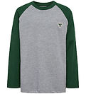Hummel Blouse - hmlJR - Dark Green w. Logo