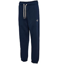 Hummel Sweatpants - HmlJR - Dress Blues m. Logo Hummel Sweatpants - HmlJR - Dress Blues m. Logo