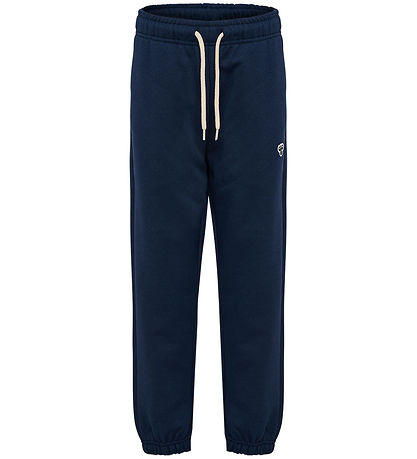 Hummel Sweatpants - HmlJR - Dress Blues m. Logo