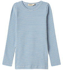 MarMar Bluse - Rib - Modal - Tani - Blue Stripe MarMar Bluse - Rib - Modal - Tani - Blue Stripe