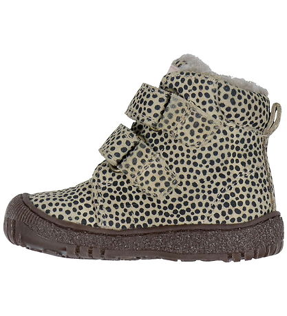 Bisgaard Vinterstøvler - Evon Tex - Black Dots