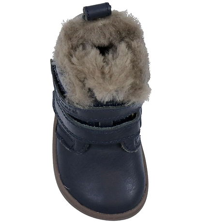 Bisgaard Vinterstøvler - Emil - Barefoot - Navy