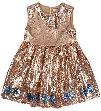 Konges Sløjd Kjole - Starla Sequin - Brazillian Sand m. Paliette Konges Sløjd Kjole - Starla Sequin - Brazillian Sand m. Paliette