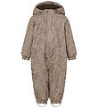 MarMar Regndragt m Fleece - PU - Orion - Brown Stripe