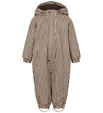 MarMar Regndragt m Fleece - PU - Orion - Brown Stripe MarMar Regndragt m Fleece - PU - Orion - Brown Stripe