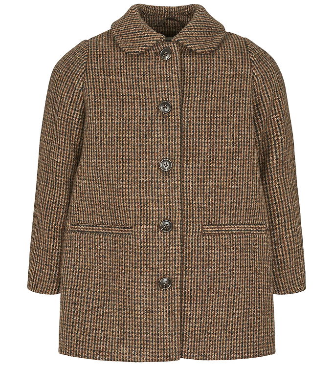 MarMar Frakke - Uld - Olive - Earthy Check