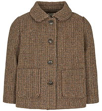 MarMar Jakke - Uld - Oval - Earthy Check MarMar Jakke - Uld - Oval - Earthy Check