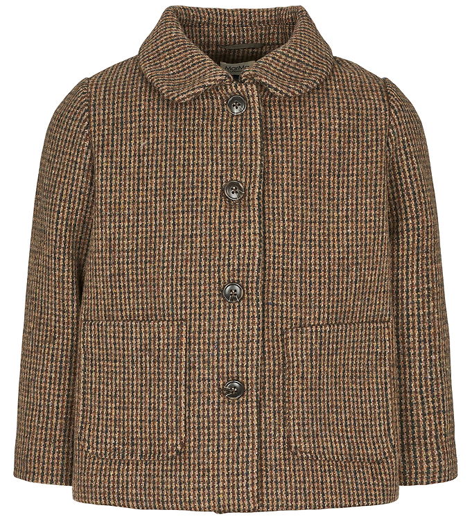 MarMar Jakke - Uld - Oval - Earthy Check