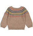 MarMar Bluse - Uld - Tuso - Brun/Multifarvet MarMar Bluse - Uld - Tuso - Brun/Multifarvet