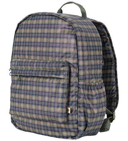 Konges Sløjd Rygsæk - PU - Rainy - Midi - Laurel Blue Check