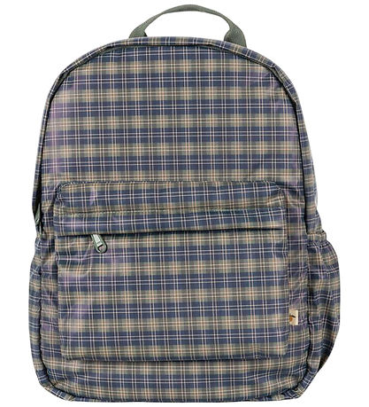 Konges Sløjd Rygsæk - PU - Rainy - Midi - Laurel Blue Check