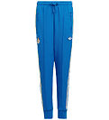 adidas Originals Bukser - Real Madrid - Blue Bird/Hvid