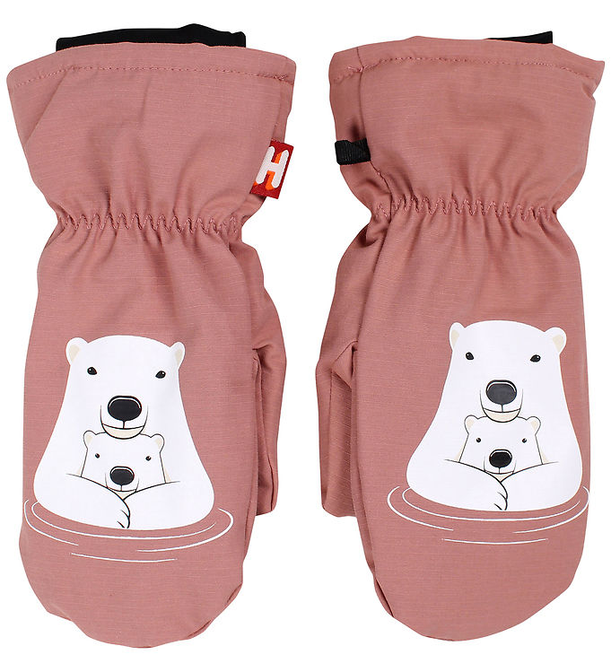 DYR-Cph Luffer m. Fleece – DYRPaw – DK Rose Beige m. Isbjørn Mor