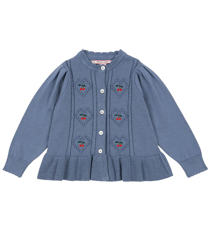 Konges Sløjd Cardigan - Strik - Soleil - Country Blue