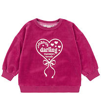Konges Sløjd Bluse - Velour - Sangria Konges Sløjd Bluse - Velour - Sangria