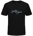 Jack & Jones T-shirt - JorInwood - Sort/JNR Jack & Jones T-shirt - JorInwood - Sort/JNR