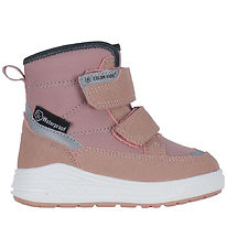Color Kids Vinterstøvler - m. Velcro - Woodrose Color Kids Vinterstøvler - m. Velcro - Woodrose