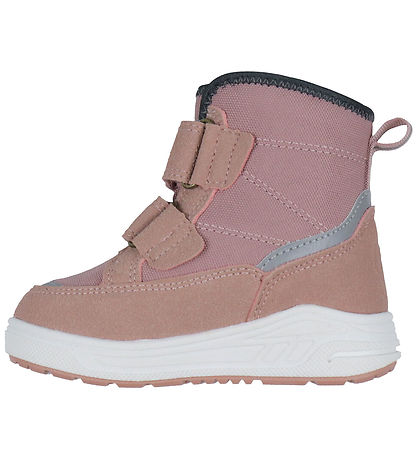 Color Kids Vinterstøvler - m. Velcro - Woodrose Color Kids Vinterstøvler - m. Velcro - Woodrose