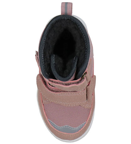 Color Kids Vinterstøvler - m. Velcro - Woodrose Color Kids Vinterstøvler - m. Velcro - Woodrose