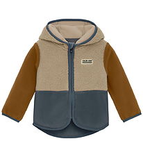 Color Kids Fleecejakke - Baby Teddy - Stormy Weather Color Kids Fleecejakke - Baby Teddy - Stormy Weather