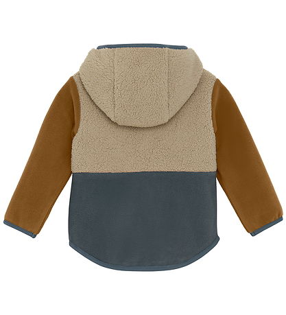 Color Kids Fleecejakke - Baby Teddy - Stormy Weather