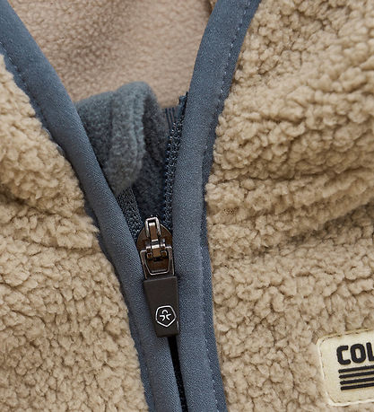 Color Kids Fleecejakke - Baby Teddy - Stormy Weather