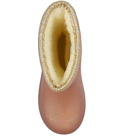 En Fant Termostøvler m. Glimmer - Rose Taupe