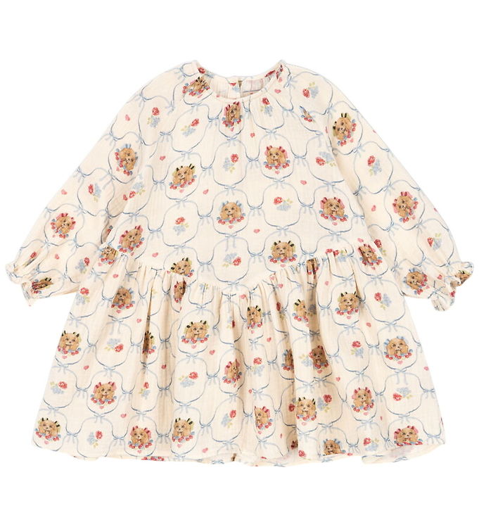Konges Sløjd Kjole - Musselin - Coco - Puppy